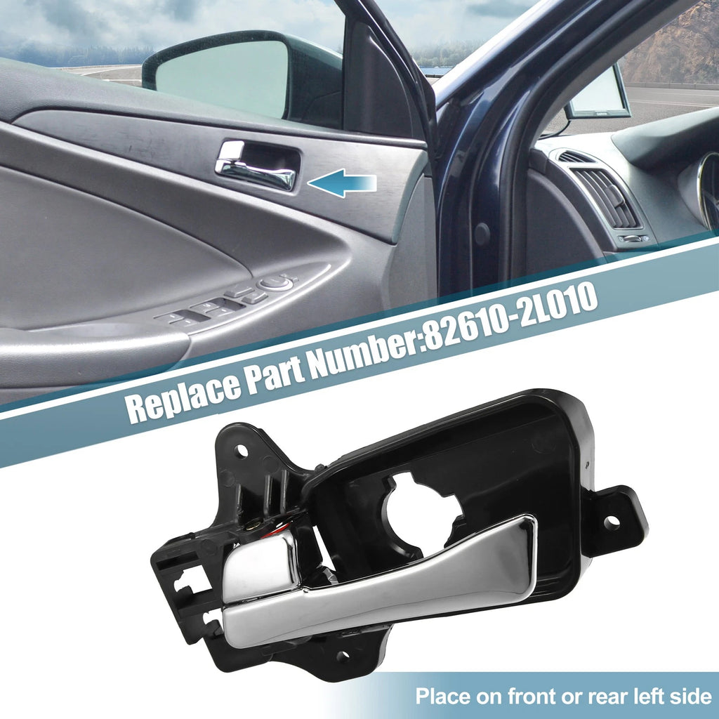 Interior Front Left Door Handle Cover Trim for Hyundai Elantra (2017–2020) 82610-2L010