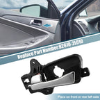 Interior Front Left Door Handle Cover Trim for Hyundai Elantra (2017–2020) 82610-2L010