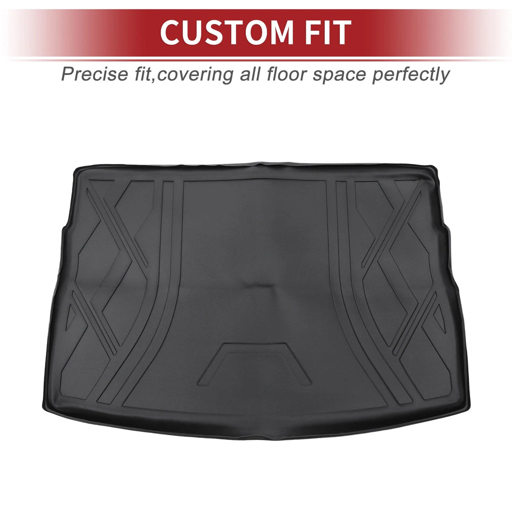 Cargo Liner Rear Trunk Mat for Volkswagen Golf (2015–2021) TPE Diamond Pattern