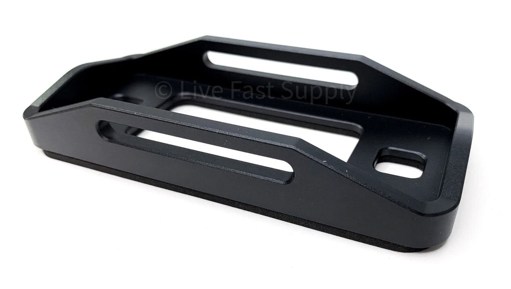 Side Marker Bezels Raised Black Aluminum Pair for 1970–1977 Ford Bronco