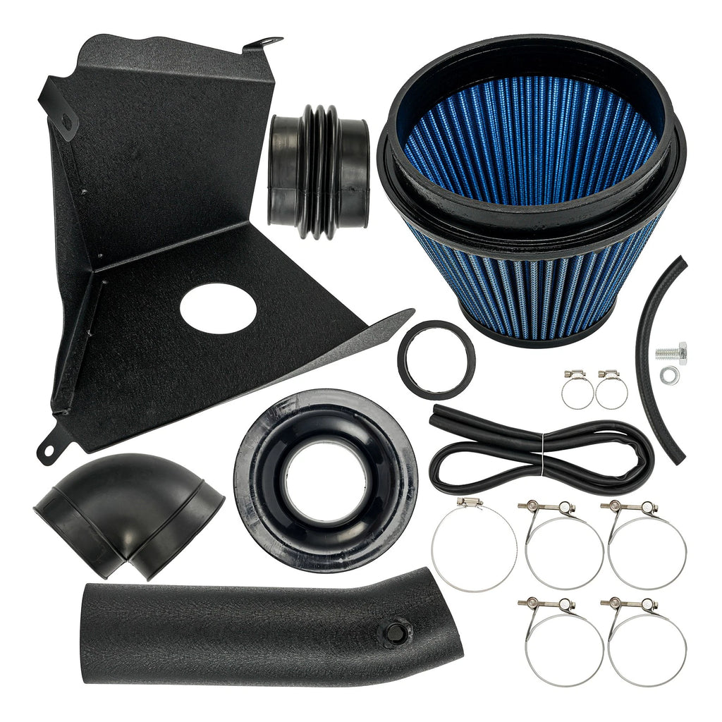 Cold Air Intake Kit with Heat Shield and Red Filter for 93–96 Jeep Cherokee L6 4.0L