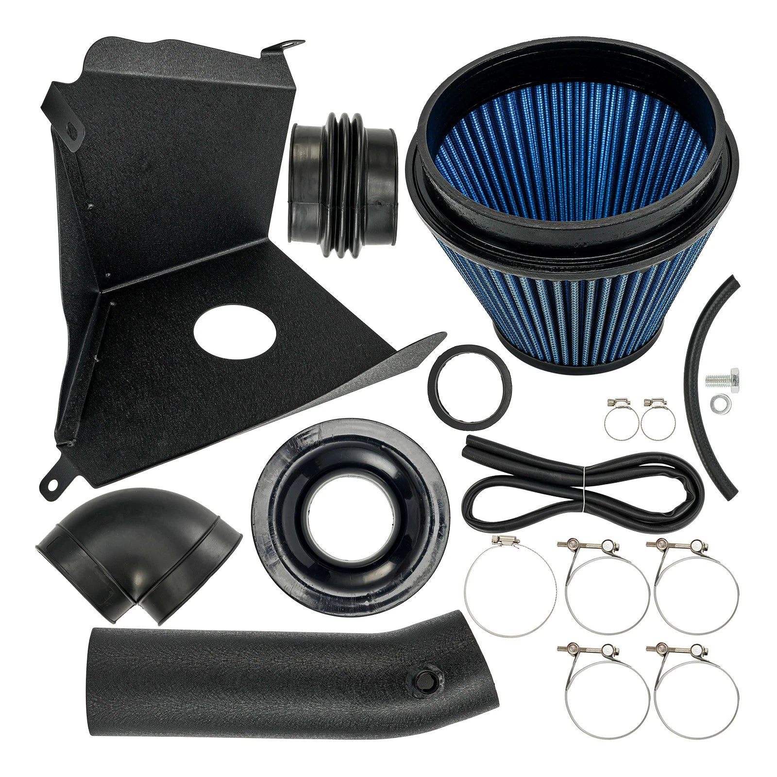 Cold Air Intake Kit with Heat Shield and Red Filter for 93–96 Jeep Cherokee L6 4.0L
