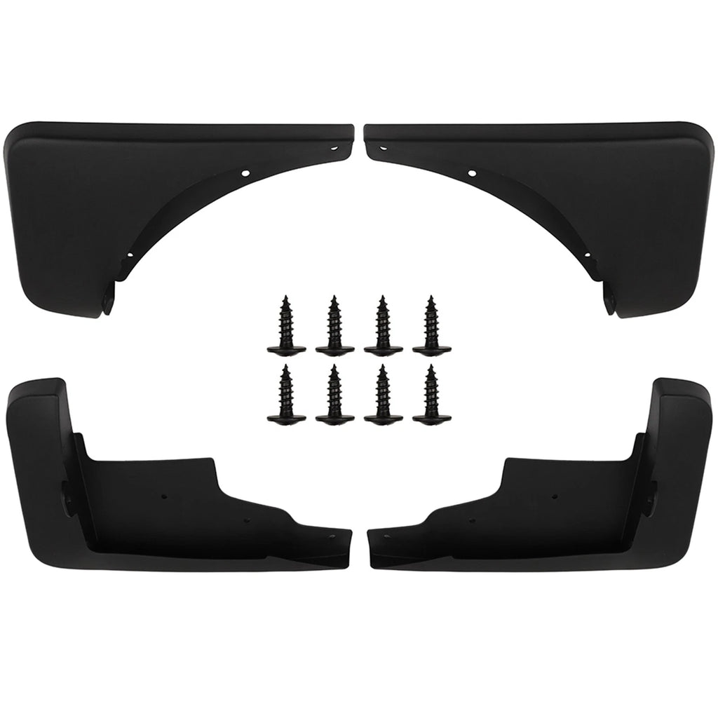 Set of 4 Mud Shields for Jeep Compass (2011–2016)