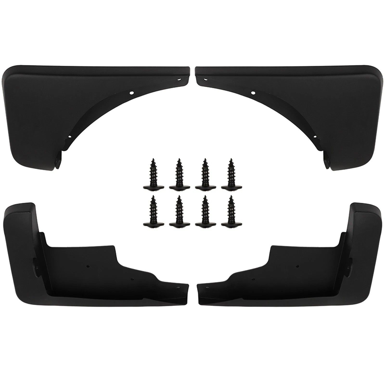 Set of 4 Mud Shields for Jeep Compass (2011–2016)