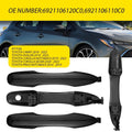 Set of 4 Exterior Door Handles for Toyota Camry (2018–2023)