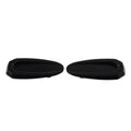 Rearview Mirror Block Off Base Plates Cover for BMW S1000RR (2020-2023)  Black