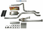 2.5" Dual Exhaust Kit for Toyota Tundra (2014–2021) - Black Tip