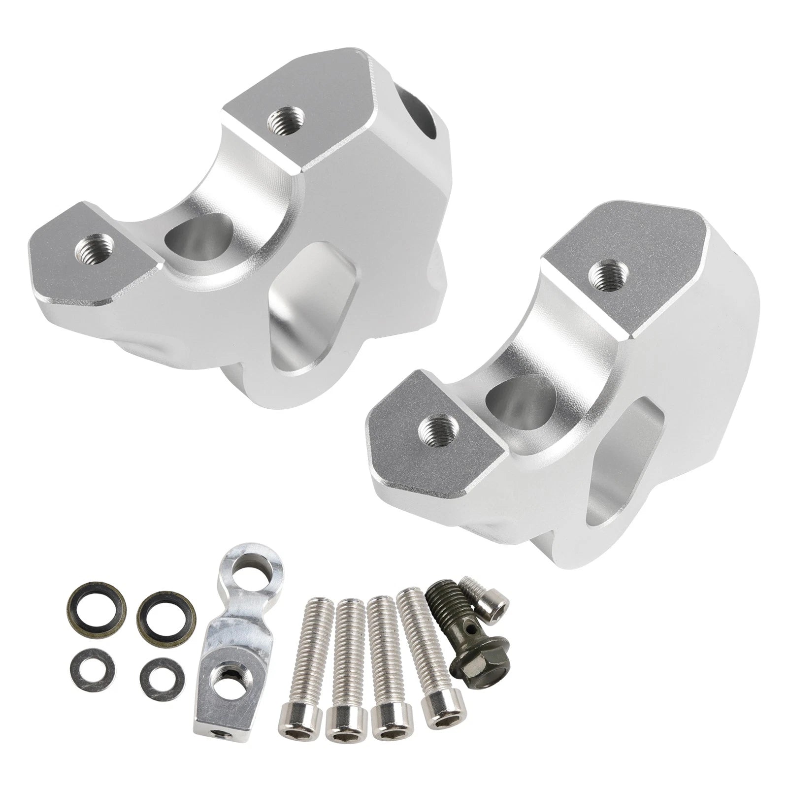 CNC Handle Bar Risers Kit for BMW R 1300 GS Trophy (2024+) H=38mm