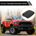 Center Console Cover for GMC Canyon (2015–2023) Microfiber Leather Anti-Scratch Black