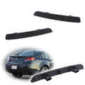 2X Smoked Lens Rear Bumper Reflector Tail Lights for Acura TL (2012–2014)