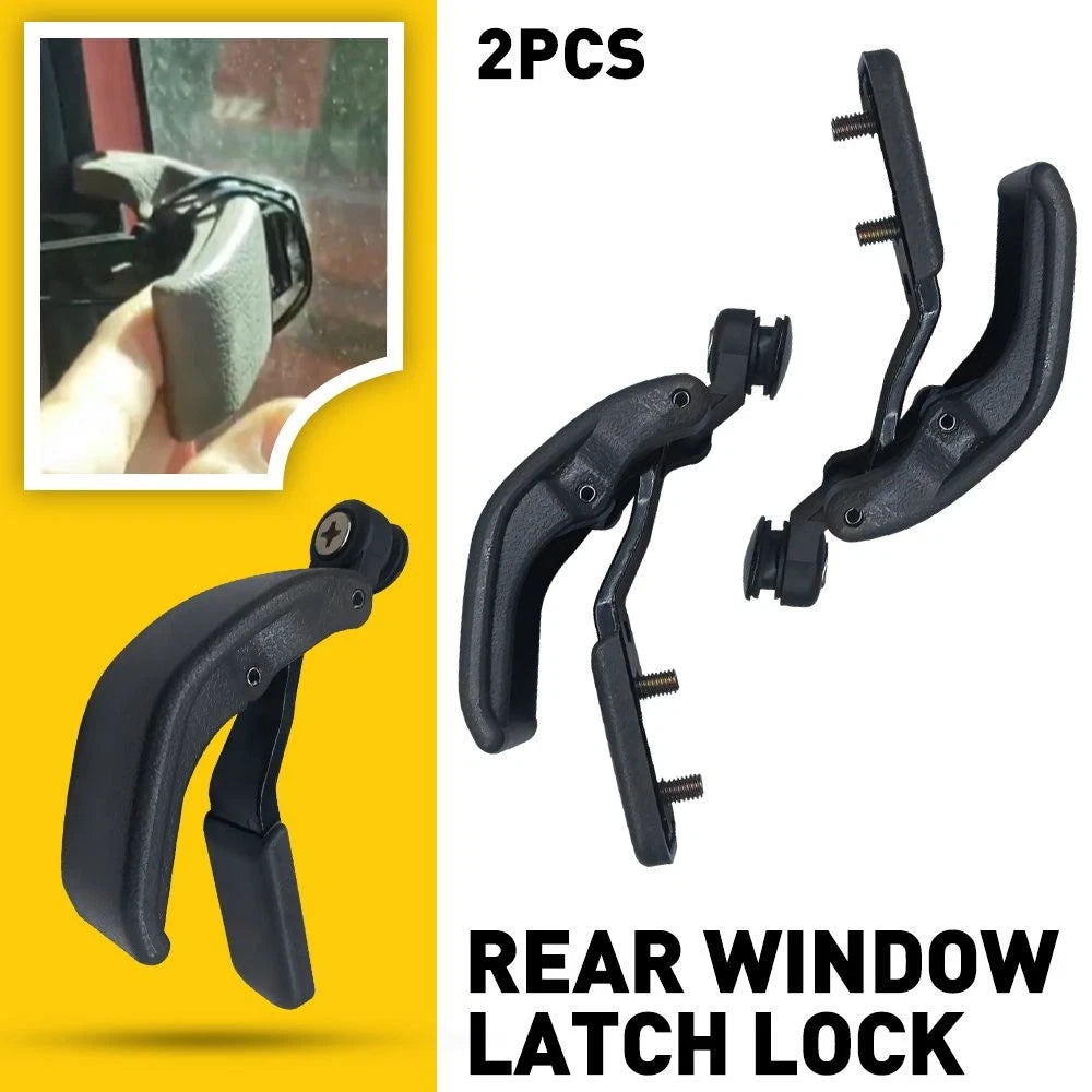 2Pc Rear Quarter Window Lock Latch for Toyota Tacoma T100 Hilux (1989–2000)