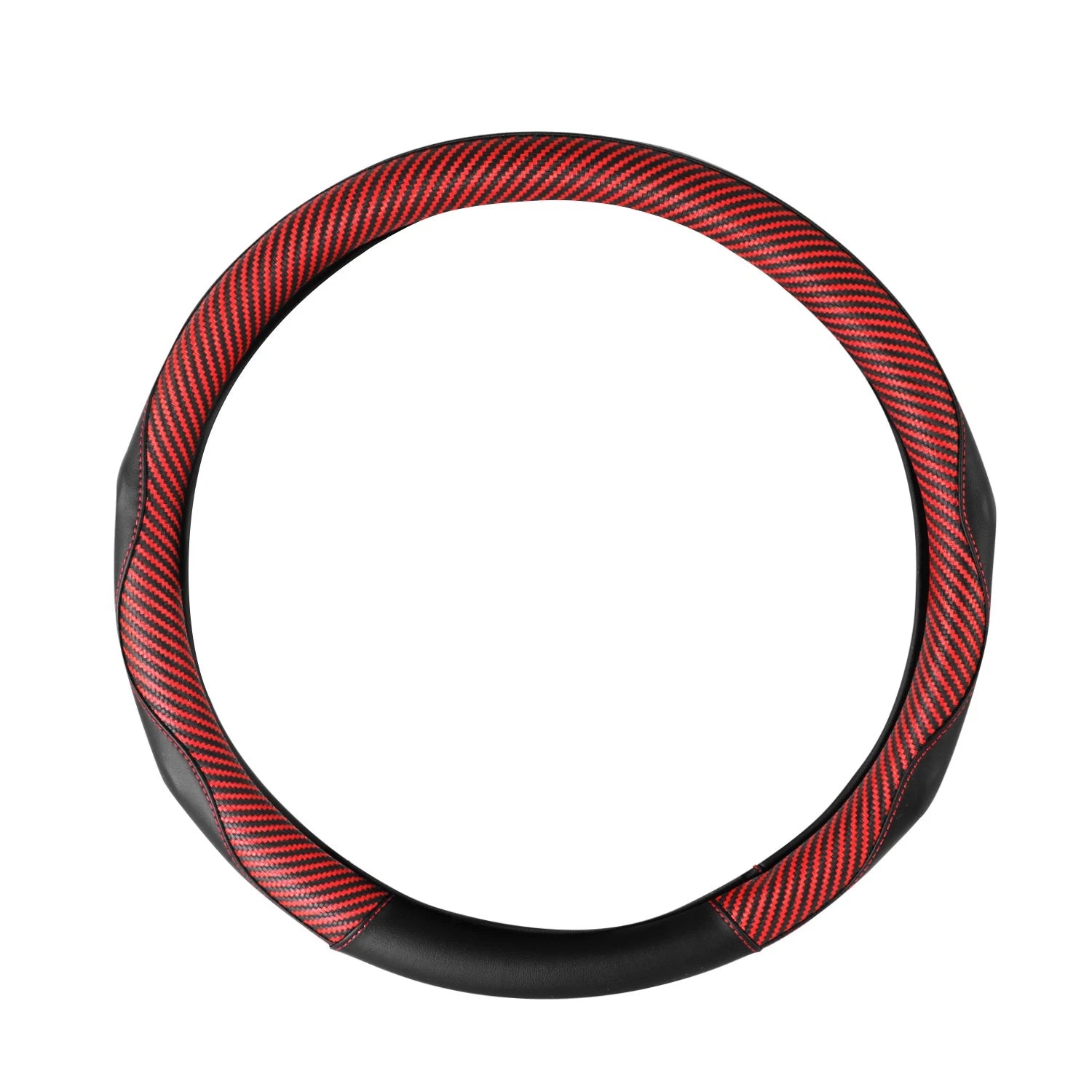 Steering Wheel Cover Insert for Universal Fit (14.5", Matte Carbon Fiber)