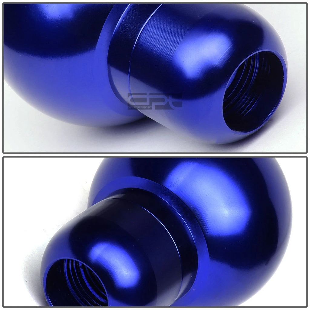 Blue Billet Aluminum Short Shift Knob for M8/M10/M12 Manual Transmission