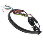 Tail Light 30CM LED Sequential Brake Strip for Motorcycle