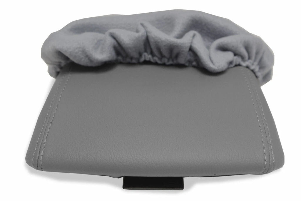 Fleece Console Lid Armrest Cover for Nissan Xterra (2005–2015) Gray
