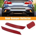 Pair Rear Bumper Reflector Strip Cover for BMW (63147182191)