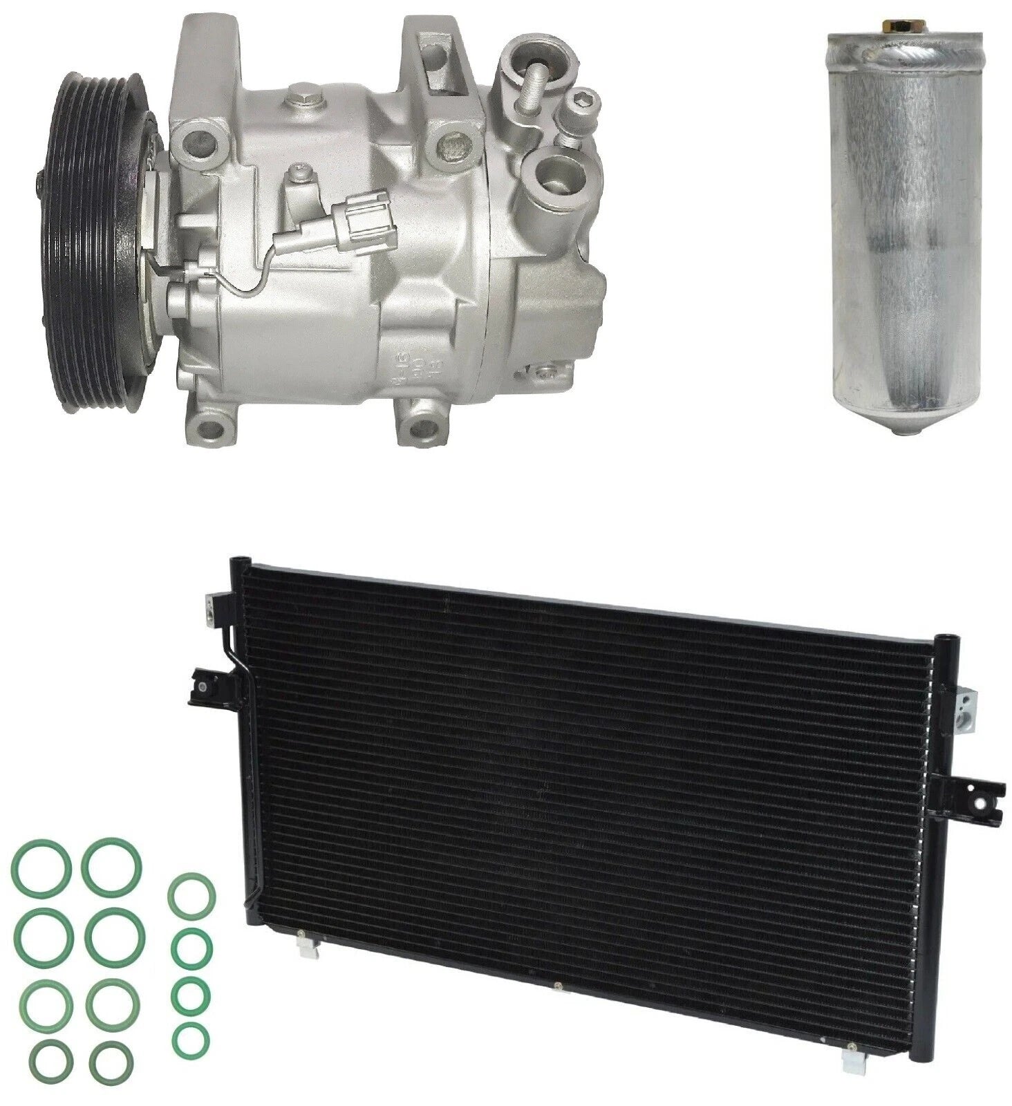 A C Compressor Kit With Condenser for Infiniti I30 3.0L (1997–1999)