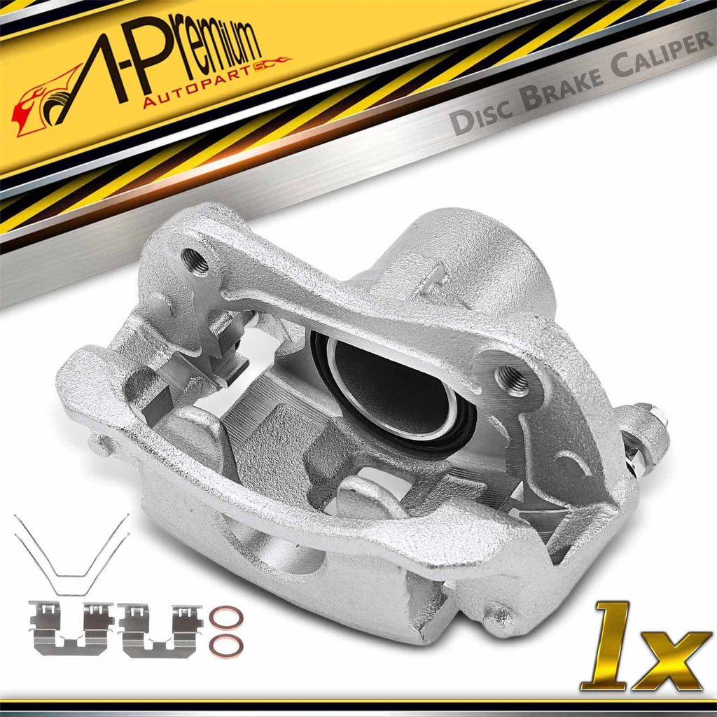 Front Left Disc Brake Caliper with Bracket for Hyundai Kona Kia Seltos (2018–2023)