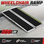 29" x 5' Aluminum Wheelchair Ramp - 880 lbs Capacity