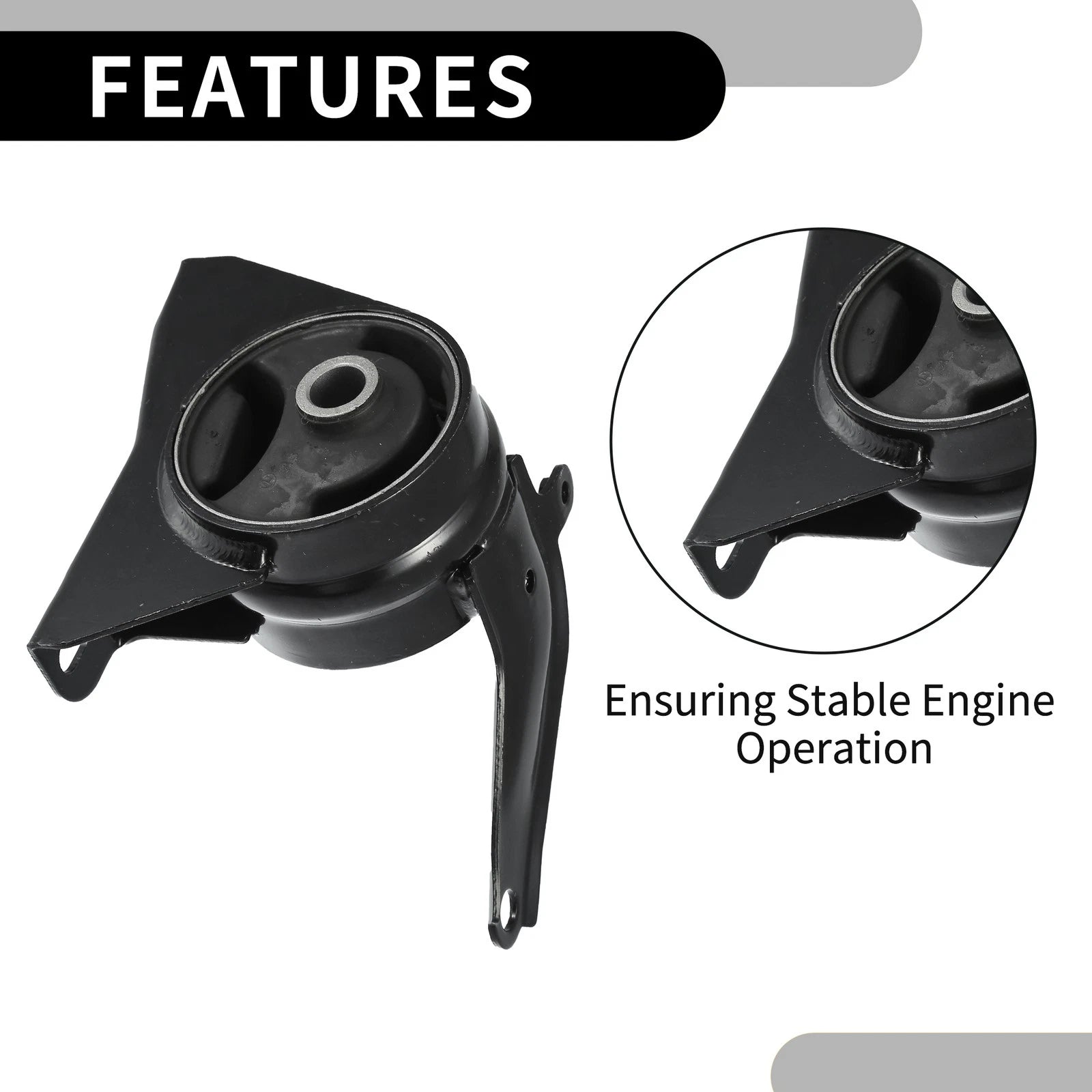 Rear Engine Mount for Toyota Corolla 1.6L 1.8L (1993–1997) 12345-67890