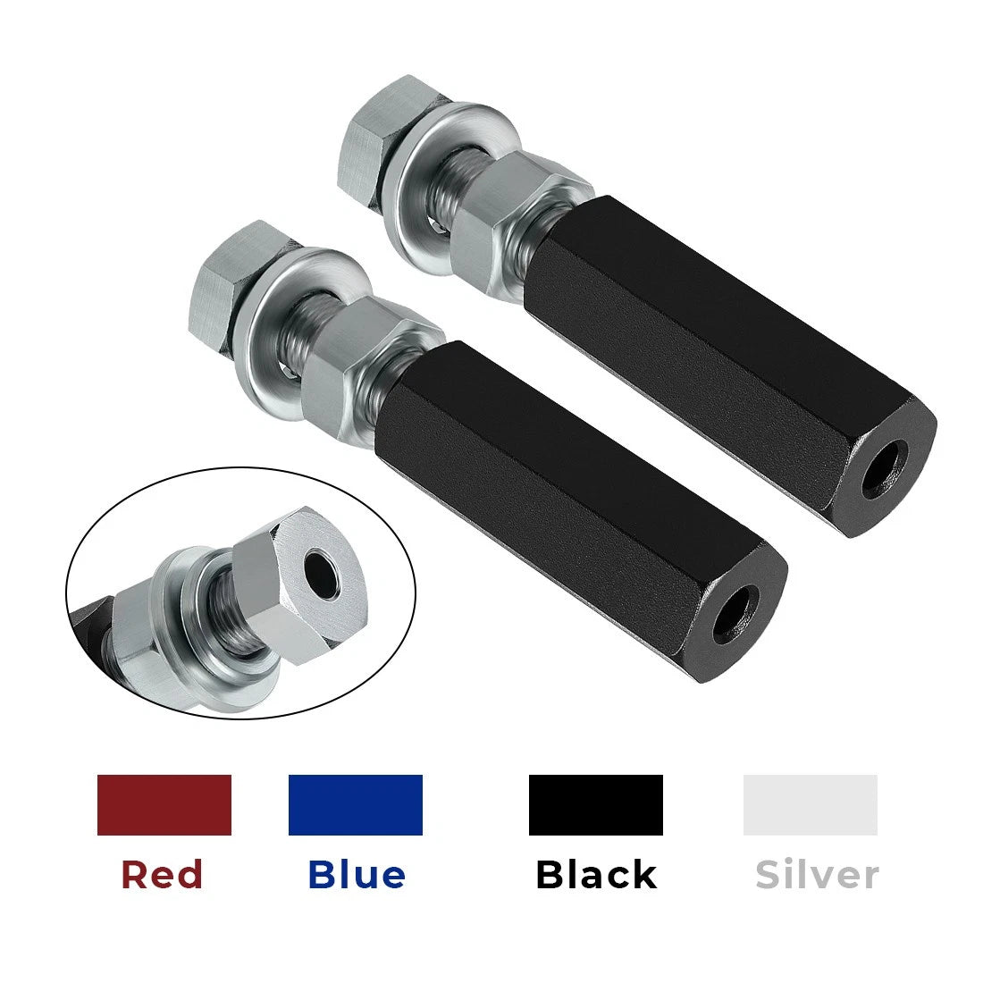 2X Quick Release Flag Pole Holder 1/4” Mount for ATV UTV Motorcycle