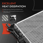 Radiator for Ford Focus (2013–2018) 2.0L Turbocharged Aluminum
