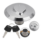 Fuel Gas Cap Tank Lock for Honda CM400T CM450A CM450C CM450E Silver Wing 650