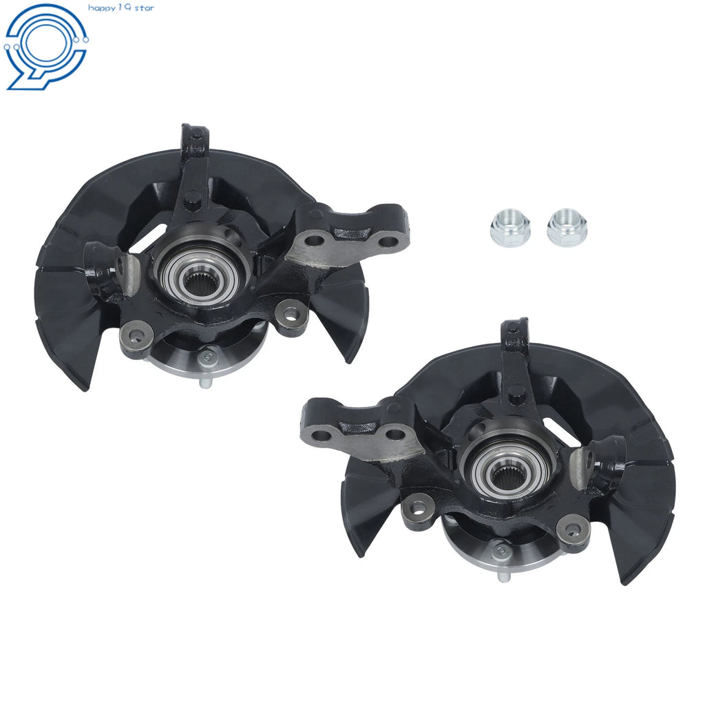 2X Front Steering Knuckle Wheel Hub Bearing for Toyota Corolla (2003–2008)