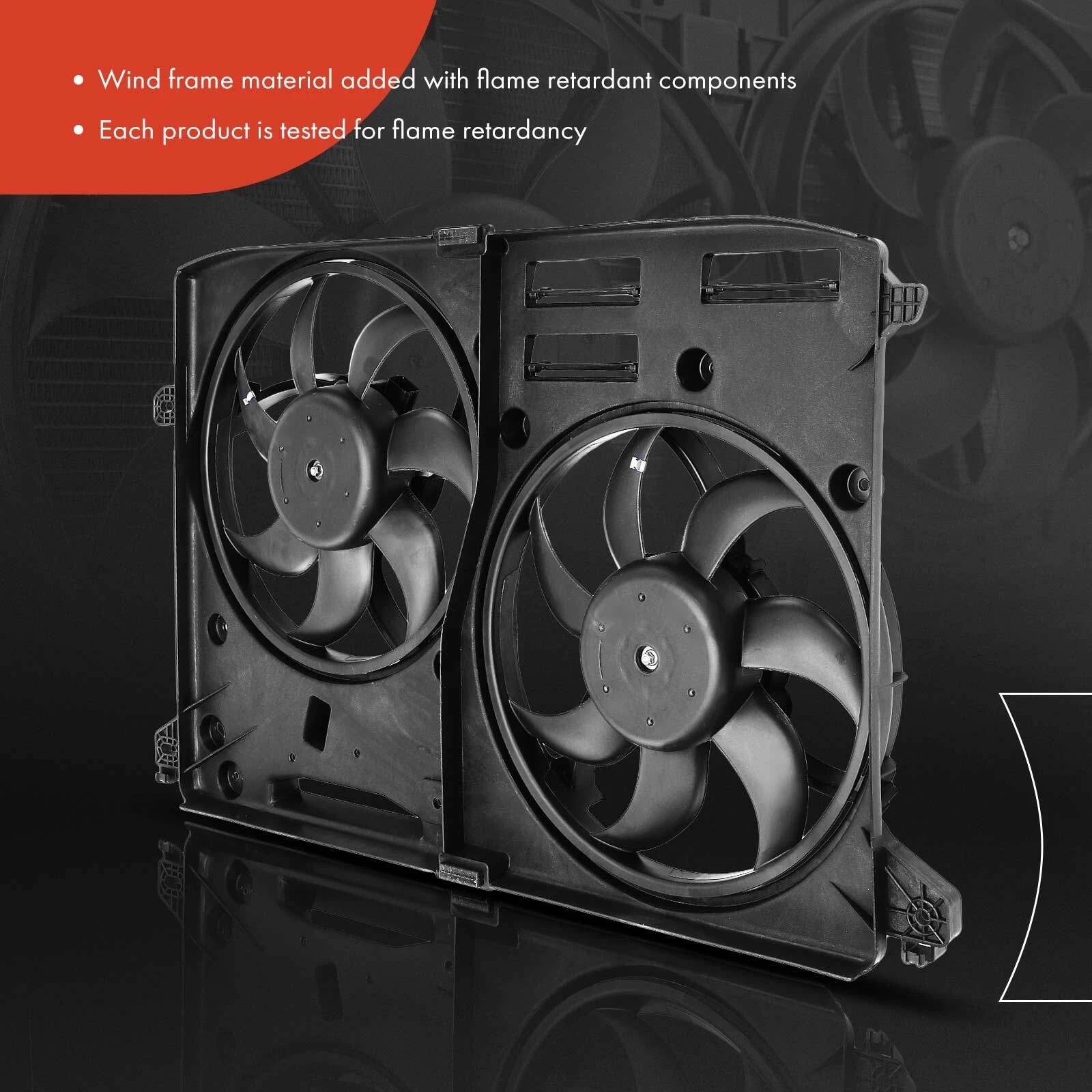 Dual Cooling Fan Assembly for Ford Fusion (2013-2020)