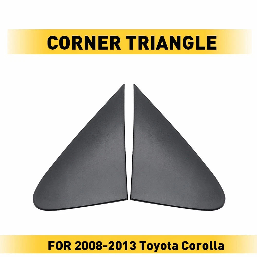 Set of 2 Side View Mirror Trim Covers for Toyota Corolla (2008–2013)