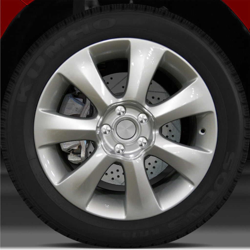 18x8 Factory Wheel (Bright Fine Silver) for 2006-2014 Subaru Tribeca