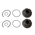 2X Locking Hubs for Ford F-250 F-350 Chevy/GMC 1 Ton Dodge 3/4-1 Ton