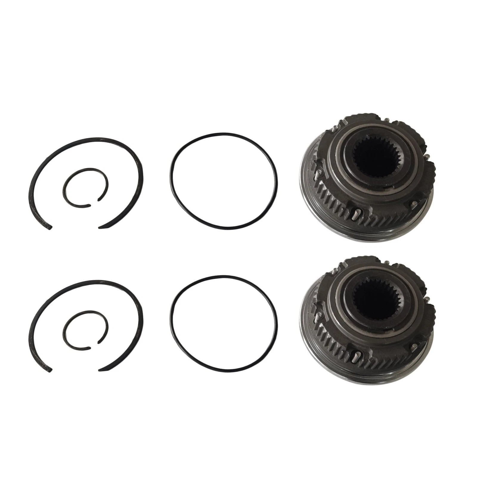 2X Locking Hubs for Ford F-250 F-350 Chevy/GMC 1 Ton Dodge 3/4-1 Ton