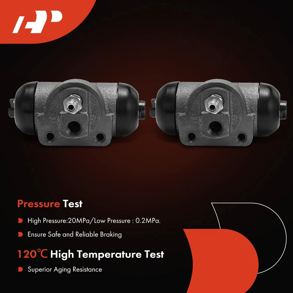 2X Rear Drum Brake Wheel Cylinder for Eagle Summit Mercury Nissan