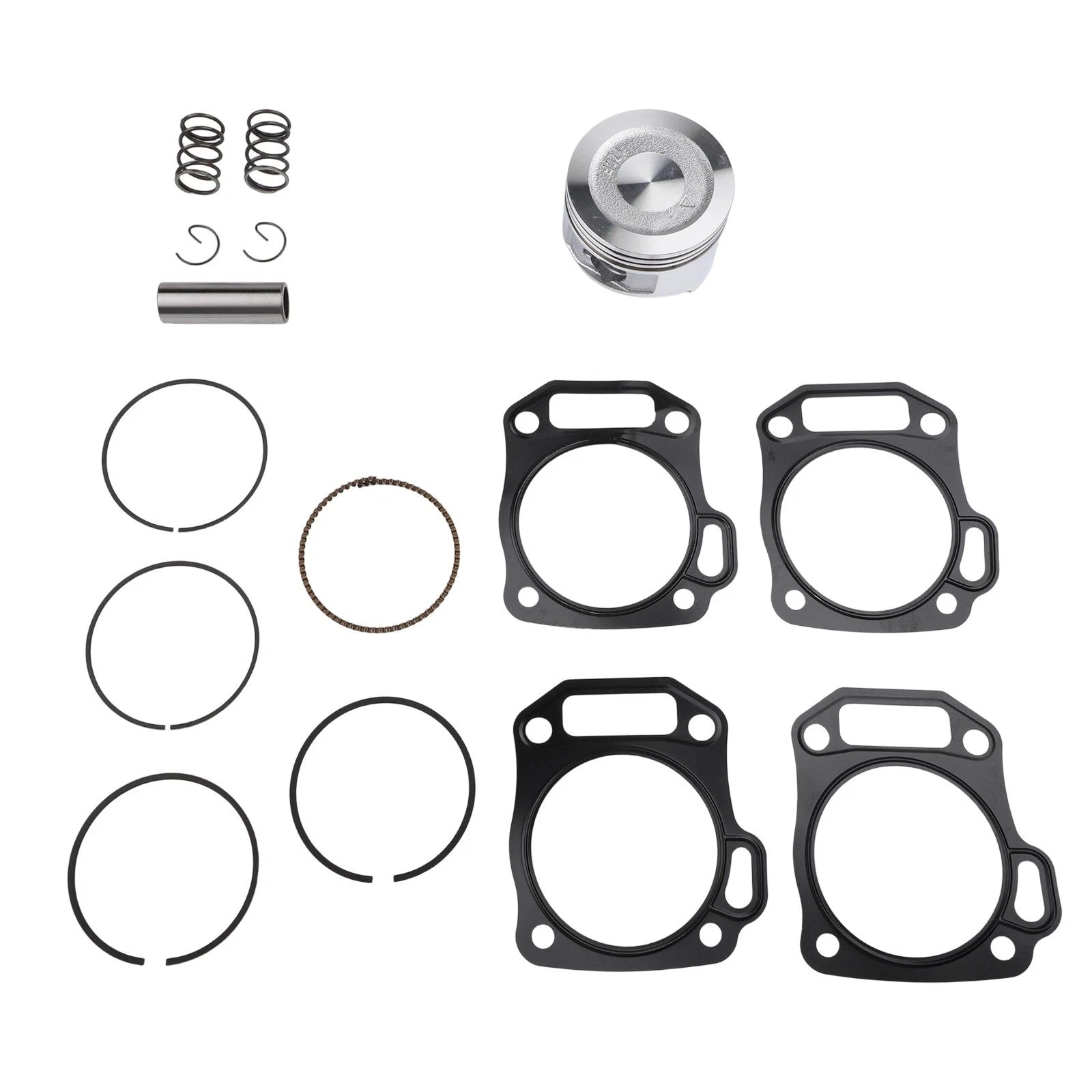 Flat Top Piston Kit for High-Performance Engines