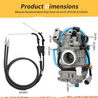 Carburetor Throttle Cable for Suzuki RMZ250 (2004–2006) & Kawasaki KX250F (2005)