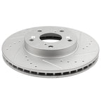 Drilled and Slotted Front Brake Disc Rotors for Honda Accord Civic Element