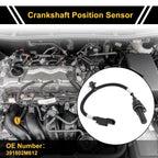1 Pc Crankshaft Position Sensor No.391802M612 for Hyundai Accent (2020–2022)