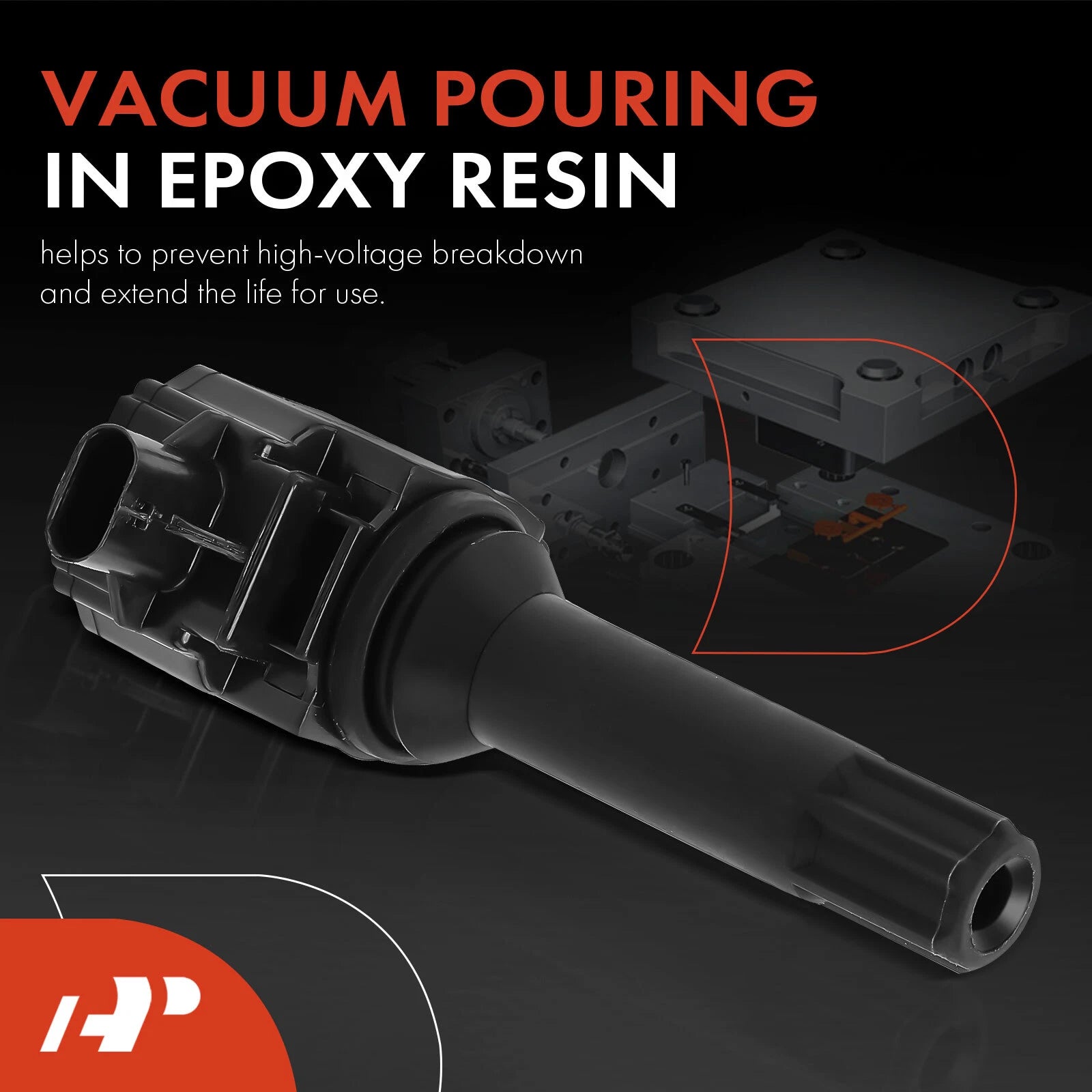 Set of 4 Ignition Coils for Subaru Outback, Forester, Impreza (2013–2016)