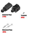 2X 1J0973802/1J0973702 Connector Sensor Set for VW Audi 