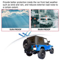 Set of 6 Soft Top & Upper Skins for Jeep Wrangler TJ (1997–2006)