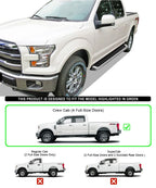 Running Boards for Ford F150 SuperCrew Cab (2015-2026)