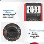 Digital Multimeter Auto Ranging with LCD Display and Ergonomic Grip