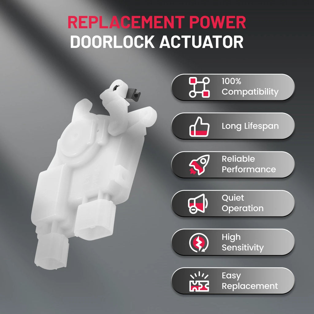 Front Passenger Right Power Door Lock Actuator for Honda Odyssey (2005–2010)