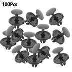 100 Pcs / 20mm x 9mm / Nylon Clip for Toyota