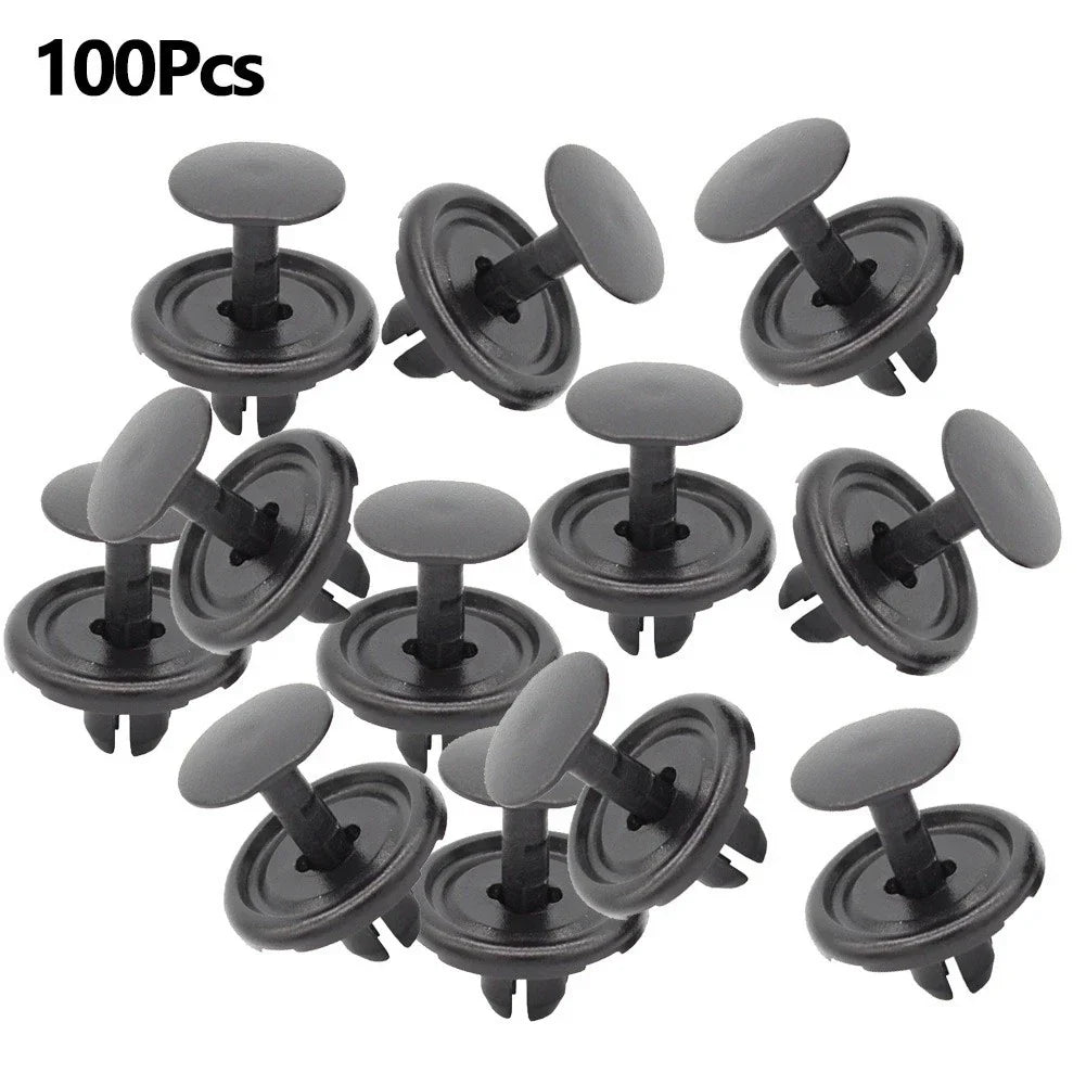 100 Pcs / 20mm x 9mm / Nylon Clip for Toyota