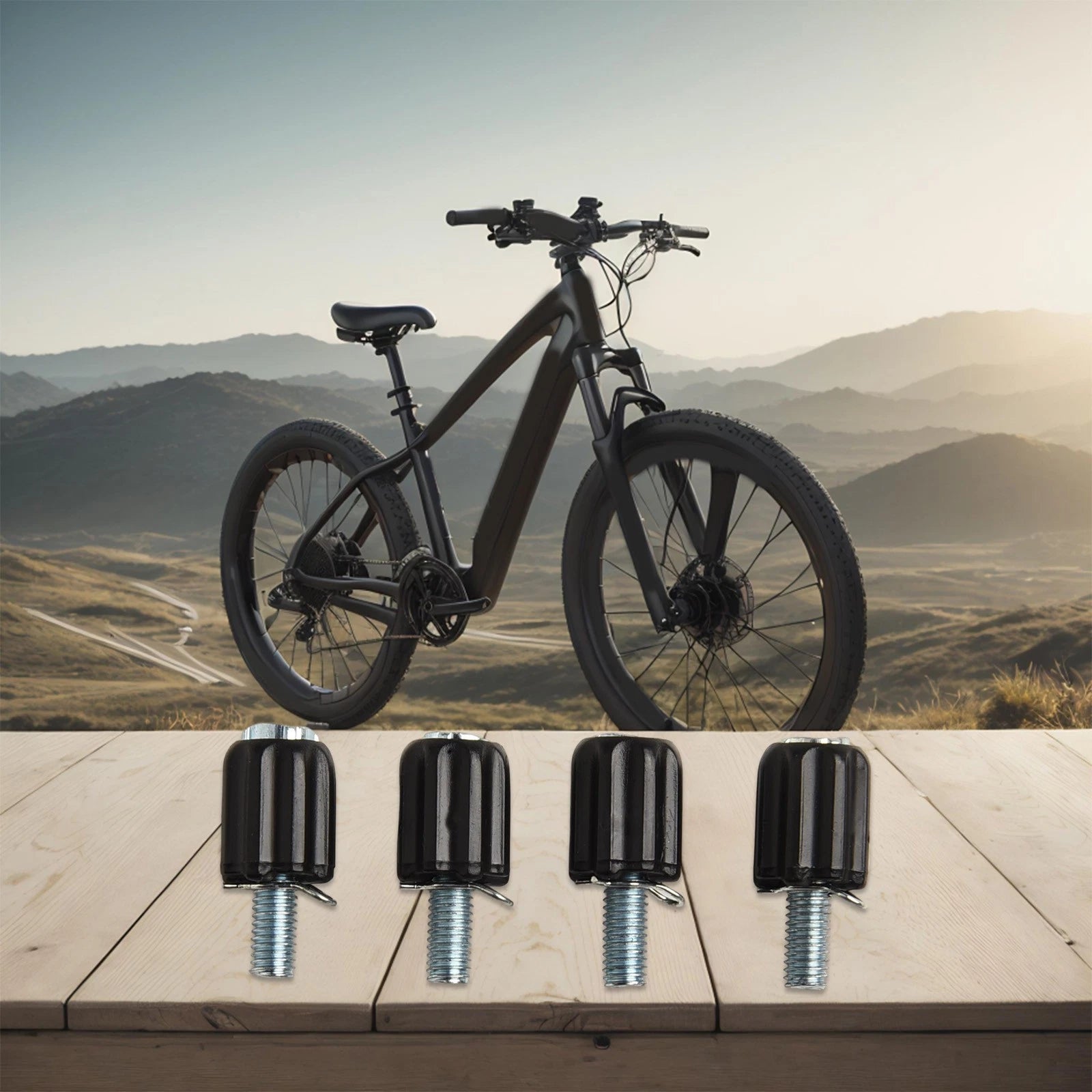 Set of 4 M5 Fine Adjustment Screws for Enhanced Cycling Control