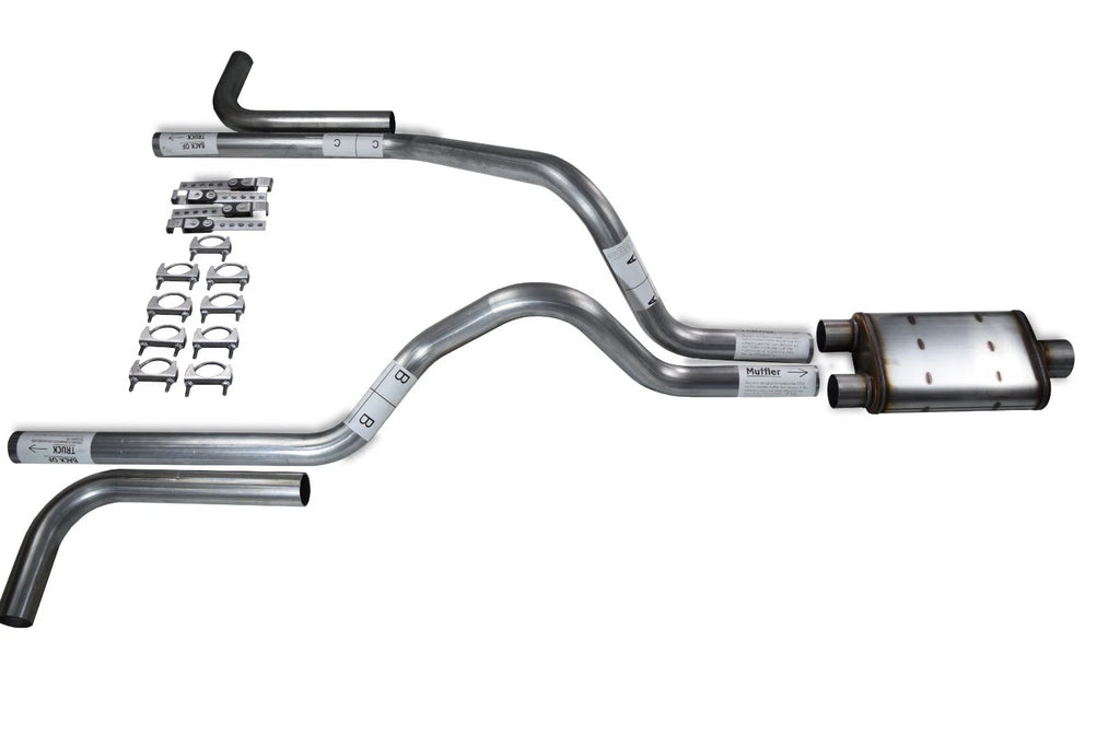 2.5" Dual Exhaust Kit for Dodge Dakota (1987–1996) Magnaflow XL Side Exit