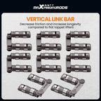Hydraulic Roller Lifters w/ Link Bar for Ford SBF (221–400) (1965–1969)