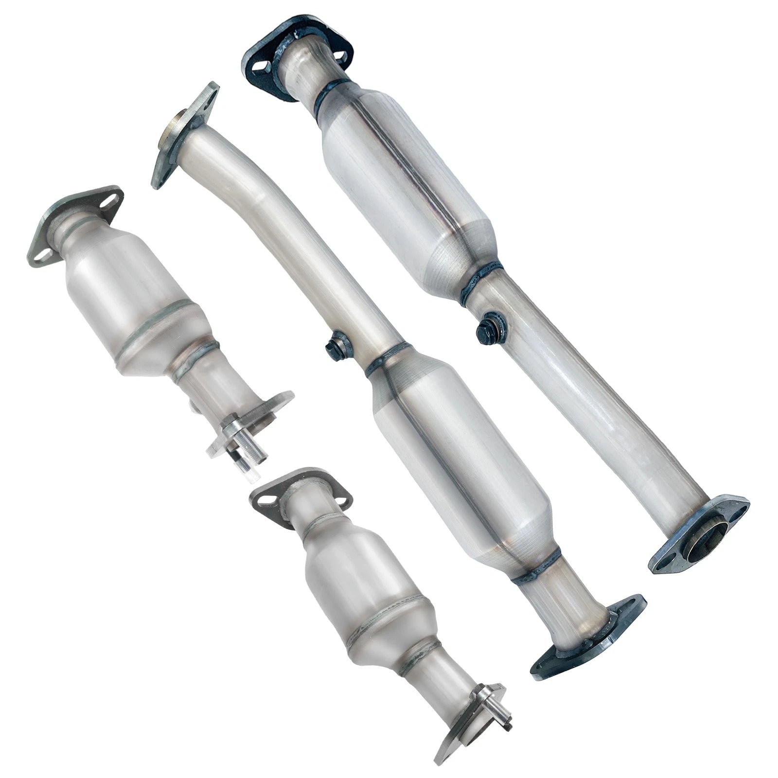 Set of 4 Catalytic Converters for Nissan Frontier/Xterra (2005–2018) 4.0L